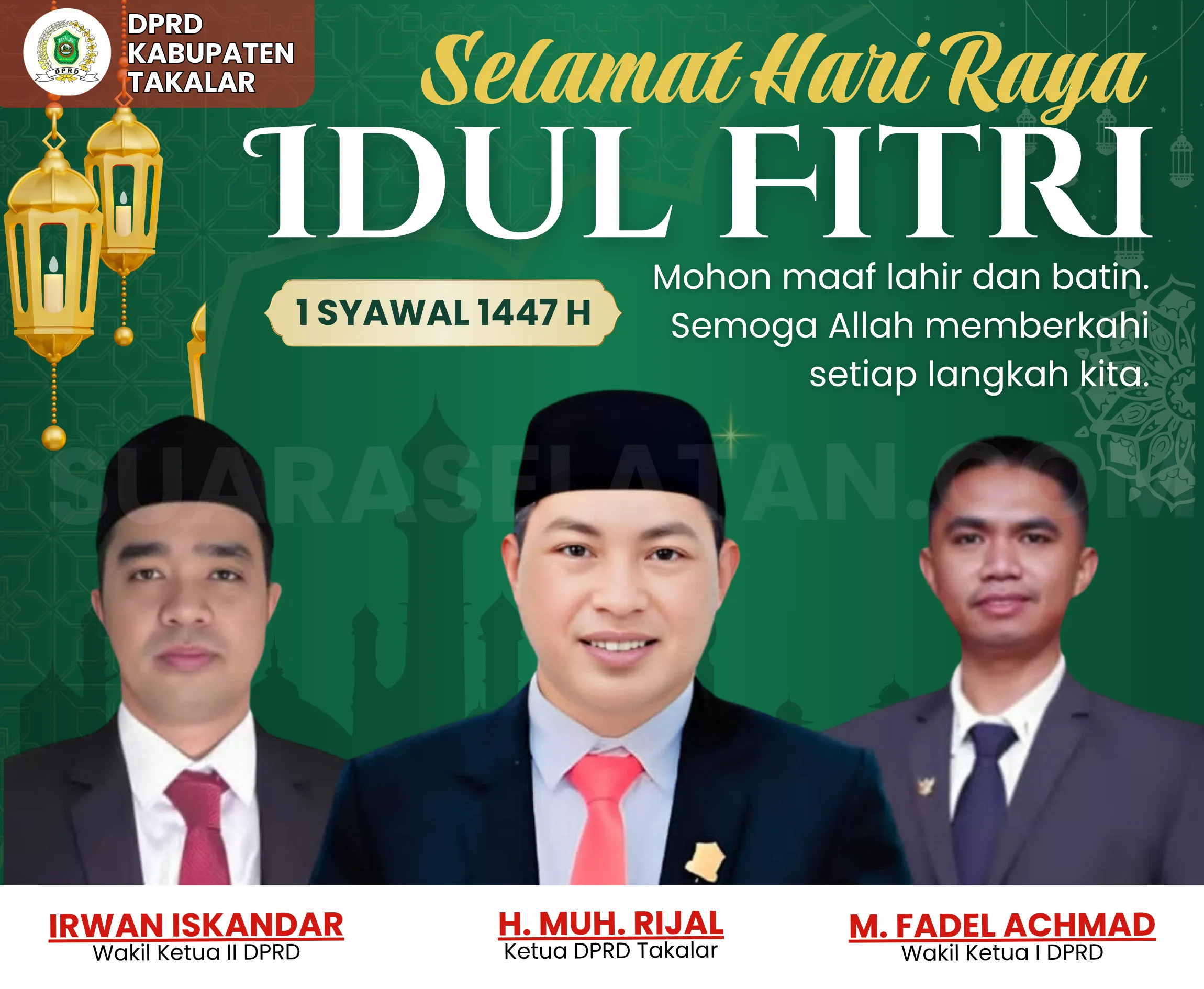Selamat Hari Raya Idul Fitri 1447 H